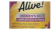 Nature's Way Alive! Women's 50+ Complete Multivitamin, Supports Healthy Heart, Brain, Bones*, B-Vitamins, Gluten Free, 130 Tablets (Packaging May Vary)