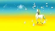 Happy Unicorn Live Wallpaper Hd