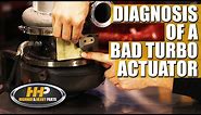 Diagnosis of a Bad Turbo Actuator, VGT Turbocharger Problems and Failure