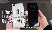Apple iPhone 8 Plus Full Review, vs Galaxy Note 8 Speed Test, Dual Camera & More Ultimate Comparison