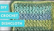 Crochet Dishcloth Tutorial || Star Stitch Tutorial || Beginner