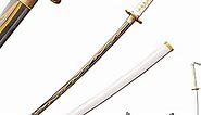 Sword fort Sharp Full Tang Katanas High Carbon Steel DemonSlayer Sword Real Metal About 41inch-Tempered Hand Forged Anime Samurai Sword