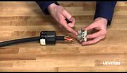 How to install a Leviton Industrial Locking Wiring Device