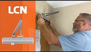 How to Install LCN 1460 Door Closer