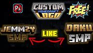 How To Make A SMP/SERVER logo for free!!Without Photoshop.
