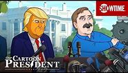 'Cartoon Trump Watches Cartoon Lindell Get Maimed' Ep. 317 Clip | Our Cartoon President | SHOWTIME