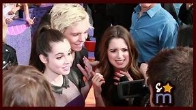 R5, Vanessa & Laura Marano Say Hi on Kids Choice Awards Orange Carpet 2014