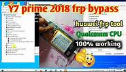 How to Bypass FRP on Huawei Y7 Prime 2018 - Step-by-Step Guide | huawei frp tool 2024