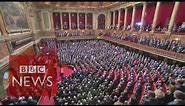 French parliament sings La Marseillaise - BBC News