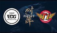 EDG vs. SKT | Group Stage Day 2 | 2017 World Championship | Edward Gaming vs SK telecom T1