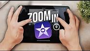 How to Zoom In on iMovie on iPad (tutorial)