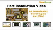 LG EAY60869502 Power Supply Unit (PSU) Boards Replacement Guide for LCD TV Repair