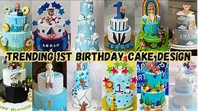 Cake Design for birthday boy/1st Birthday cake ideas/1st Birthday Cake for boys/Baby Boy Cake Design