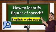 How to identify figures of speech -Anaphora, Refrain and Repetition