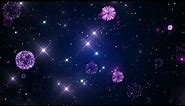 purple black sparkle bright glitter light background video