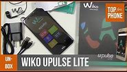 WIKO UPULSE LITE - déballage par Top-For-Phone.fr