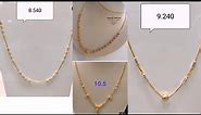 latest Dubai gold beaded chain designs 2023 /Dubai new collection for gold chain necklace/@jewelry