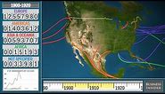 Animated Map Shows History Of Immigration To The US