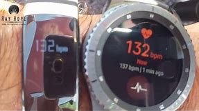 Samsung Gear S3 Heart Rate measuring comparison with ECG technology and manual method