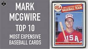 Mark McGwire: Top 10 Most Expensive Baseball Cards Sold on Ebay (December - February 2019)