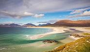 Isle of Harris & Lewis, Luskentyre Beach, Outer Hebrides, Scotland. 4K Cinematic Drone Shots
