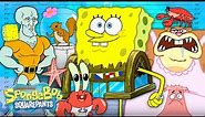 18 Times SpongeBob Characters Were DIFFERENT Sizes 🧐 | SpongeBob