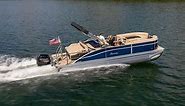 Barletta Cabrio 20 Ft Ultra Lounge Tri Toon Pontoon Boat. Fun for the Entire Family.