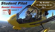 Flight Training in a Challenger II Light Sport Aircraft - Lesson 1