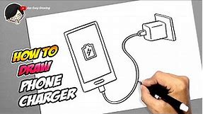 How to draw Phone Charger