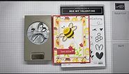 Stampin’ Up! Bee My Valentine Card Tutorial