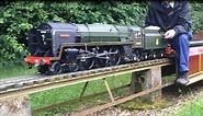 5 inch Gauge BR Standard Class 7 70000 Britannia Live Steam Locomotive