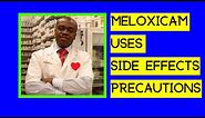 Meloxicam Side Effects| Pharmacist Meloxicam 15 mg Review | How To Take