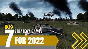 7 (Military) Strategy Games For 2022