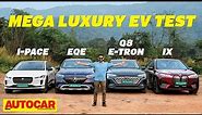 Mega Luxury EV Comparison: Mercedes EQE vs BMW iX vs Audi Q8 e-tron vs Jaguar I-Pace | Autocar India