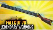 Fallout 76 Top 10 Legendary Unique Weapon Locations! (Fallout 76 Best Weapons #1)
