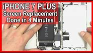 How To: iPhone 7 Plus Screen Replacement done in 4 minutes