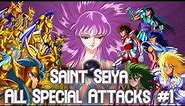 Saint Seiya TODOS los ataques especiales PARTE #1