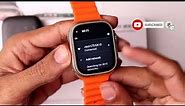 How to Connect S8 Ultra Smart Watch with wifi Internet