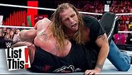 5 bones broken by Brock Lesnar: WWE List This!