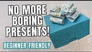 Sparkling Surprise: DIY Glitter Gift Box Paper Craft Tutorial!