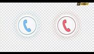 Phone Calling Animation Incoming Call Pack 4K | Motion Graphics template - Envato elements