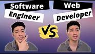 Software Engineer vs Web Developer (the differences)