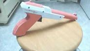 Nintendo NES Zapper light gun papercraft model