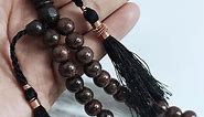 Tamarind Wood Tasbih Prayer Beads 8mm 99-bead
