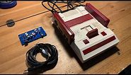 Famicom NO CUT Composite Video Mod! Power Vamp install and demonstration