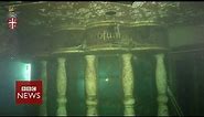 Costa Concordia underwater footage - BBC News