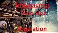 Snowpiercer: Size/ Function of Train and Population Breakdown