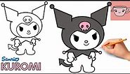 How To Draw Kuromi | Sanrio | Cute Easy Step By Step Drawing Tutorial