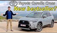Toyota Corolla Cross driving REVIEW - the new baby RAV4 !