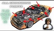 ALL 9 C5 CORVETTE GROUNDING POINTS AND WHAT THEY GROUND